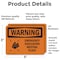 Signmission Emergency Evacuation Meeting Place With Symbol, 5 in W x Rectangle, Vinyl Decal OS-2PACK-WS-D-35-L-12109 - alternate 5